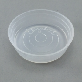 "D" Size Dust Cup, Clear | A-0034